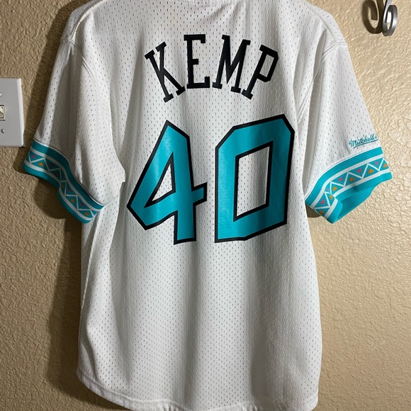 Shawn Kemp Mitchell & Ness NBA Jersey Size Medium All Stars Supersonics #40 1996 - Picture 7 of 8